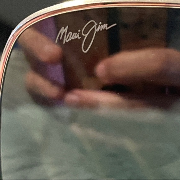 MAUI JIM TRITON MJ 546N-17 ASIAN FIT Silver Neutral Grey Polarized Sunglasses - Picture 5 of 8